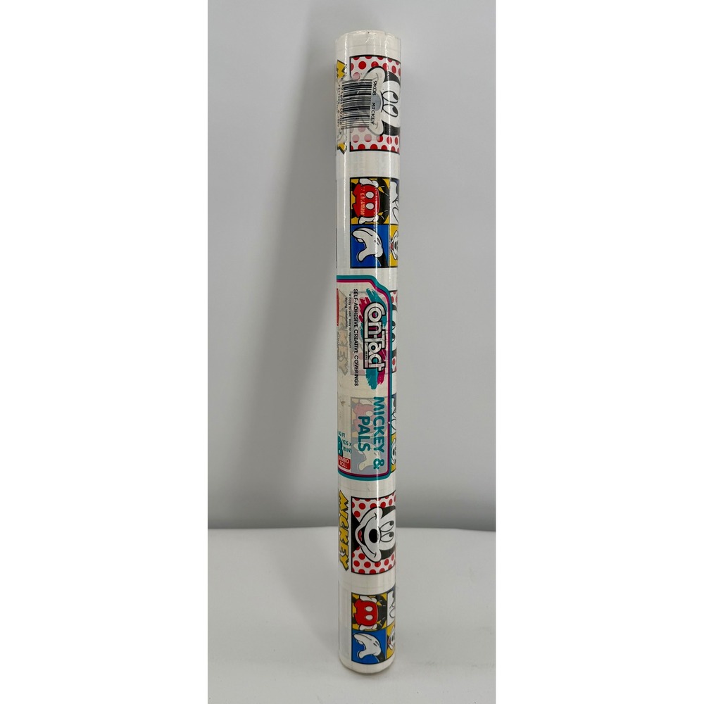 Rubbermaid Con-Tact Mickey Mouse Shelf Liner Multicolor Vintage Disney New